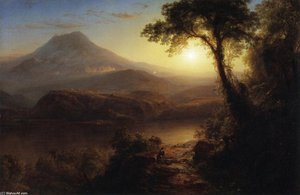 Tropical Scenery (also Known As South American Landscape) — Frederic Edwin Church