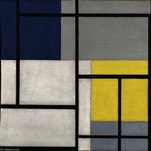 Simultaneous Composition Xxiv — Theo Van Doesburg