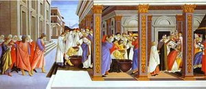 Il Battesimo Di Sant'zenobio E La Sua Nomina A Vescovo — Sandro Botticelli