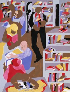 Library Series: The Schomburg — Jacob Lawrence