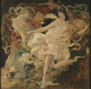 Cycle Wagnérien. Parsifal. Les Demoiselles Des Fleurs — Mariano Fortuny Y Madrazo