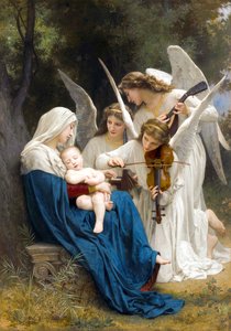 Lied Der Engel — William-adolphe Bouguereau