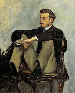 Portrait Of Renoir — 장 프레데리크 바지유