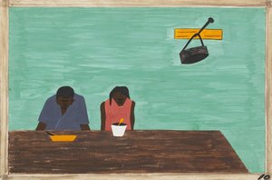 They Were Very Poor — Jacob Lawrence