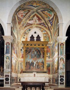 View Of The Apsidal Chapel — Benozzo Gozzoli