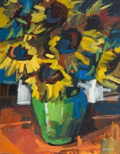 Still Life With Sunflowers — Colin Davidson