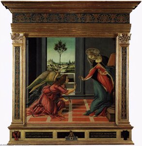 Cestello Annunciatio (in Rahme) — Sandro Botticelli