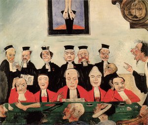 Les Juges Sages — James Ensor
