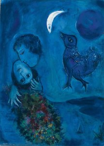 Paesaggio Blu — Marc Chagall