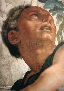 Joona (detail) — Michelangelo