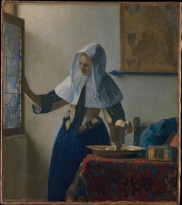 Ung Kvinna Med En Vattenkanna — Johannes Vermeer
