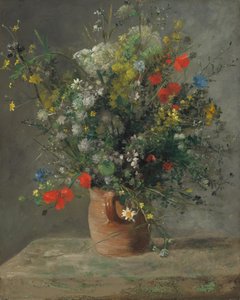 Blumen In Einer Vase — Pierre-auguste Renoir