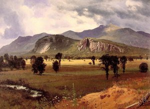 Moat Mountain Intervale, New Hampshire — Albert Bierstadt