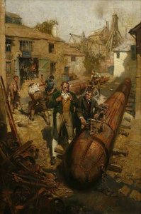 Trevithick And Holman With High Pressure Boiler — Terence Tenison Cuneo