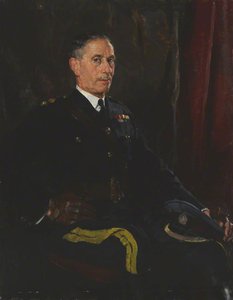 Lieutenant Colonel Harry Whitehill, Dso, Wearing The Uniform Of His Former Regiment, The City Of London Yeomanry (roughriders) — Thomas Cantrell Dugdale