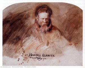 The Artist`s Father — Rembrandt Peale