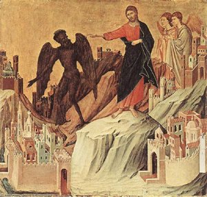 Dağdaki İmtihan — Duccio