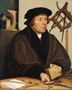 Ritratto Di Nikolás Kratzer, Louvre — Hans Holbein Il Giovane