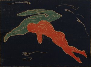 Rencontre Dans L'espace — Edvard Munch