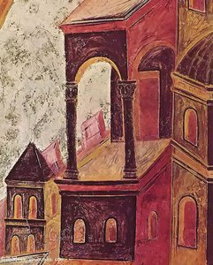 St Matthew (detail) — Cimabue