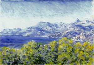 Vista Di Ventimiglia — Claude Monet