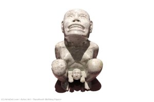 Tlazolteotl (birthing Figure) — Aztec Empire