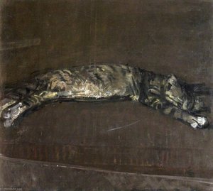 Sleeping Cat — Ruskin Spear