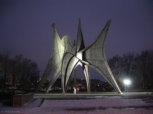 Sculpture In Montreal — Alexander Milne Calder
