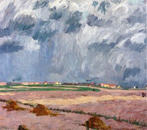 View Of Lankwitz And Marienfelde (aka Spring Near Sudende) — Max Beckmann