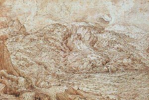 Paesaggio Delle Alpi — Pieter Bruegel Il Vecchio