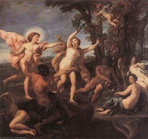 Apollo Chasing Daphne — Карло Маратти