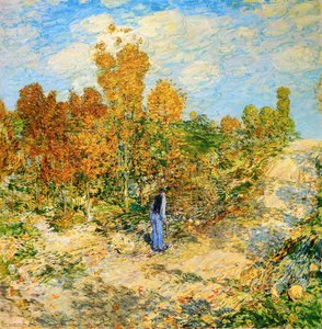 Strada Del New England — Frederick Childe Hassam