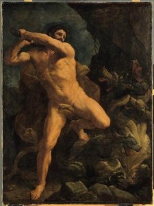 Hercule Terrassant L'hydre De Lerne — Guido Reni