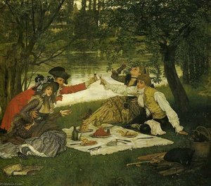 Partie Carree — James Jaques Joseph Tissot