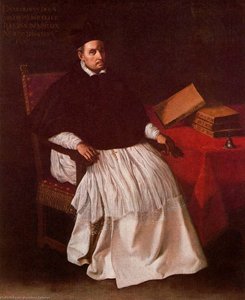 Fray Diego De Deza, Arzobispo De Sevilla — Francisco De Zurbarán