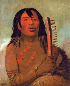 Tcha Dés Sa Ko Máh Pee, Bear's Child — George Catlin