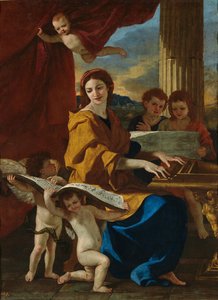 St. Cecilia — Nicolas Poussin