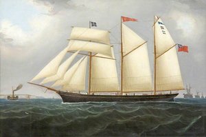 The Schooner 'edith' — Thomas Chidgey