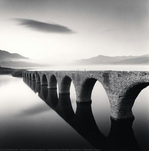 Taushubetsu Bridge, Nukabira, Hokkaido, Japan — Michael Kenna