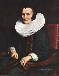 Portrait Of Margaretha De Geer, Wife Of Jacob Trip — Nicolaes Maes