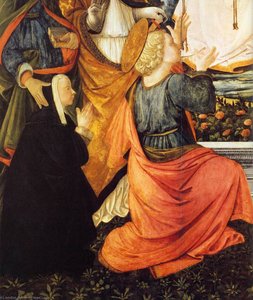 Madonna Della Cintola (detail) — Filippo Di Tommaso Lippi