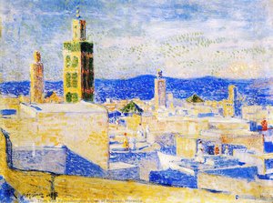 View Of Meknes, Morocco — Theo Van Rysselberghe