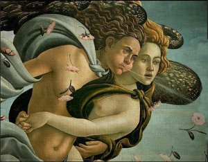 Allegory - The Birth Of Venus (detail) — Sandro Botticelli