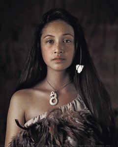 Maori | Rauwhiri Winitana Paki | Taupo Village, North Islands | New Zealand | 2011 — James Philip Nelson