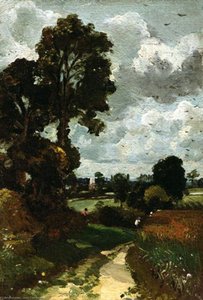 Sketch Di Stoke-by-nayland — John Constable