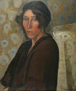 The Lady In Brown — Jean Hyppolyte Marchand