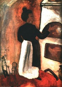 Madre Junto Al Horno — Marc Chagall