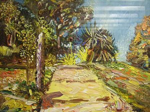 In a Portuguese Garden