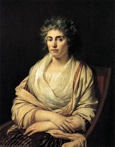 Portrait Of The Countess D'albany