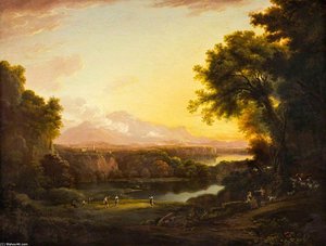 A View Of Tivoli — Alexander Nasmyth
